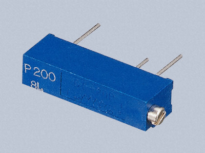 Copal Electronics 15-Turn Through Hole Cermet Trimmer Resistor with Pin Terminations, 1k&#937; &#177;10% 0.5W &#177;100ppm/&#176;C