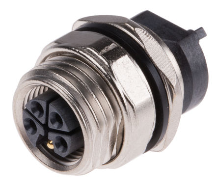 Harting, 5 Pole Panel Mount Connector Socket, Female Contacts, Quick Connect Mating, IP65, IP67