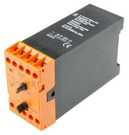 Dold Voltage Monitoring Relay with DPDT Contacts, 3, Neutral Phase, 230/400 V ac