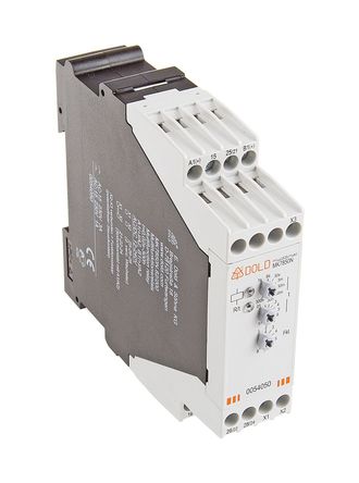 Multi Function Time Delay Relay, 0.03 &#8594; 300 min, 0.06 &#8594; 30 s, 3 &#8594; 300 h, DPDT, 2 Contacts