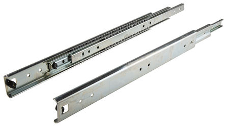 Accuride Steel Zinc Plated Drawer Slide, 500mm Closed Length, 180kg Load