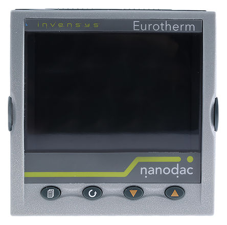 Eurotherm NANODAC/VH/C, 4 Channel, Chart Recorder Measures Current, Millivolt, Resistance, Temperature, Voltage