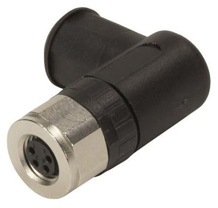 Harting M8 Series, 3 Pole Cable Mount M8 Connector Plug, Female Contacts, Screw On Mating, IP67