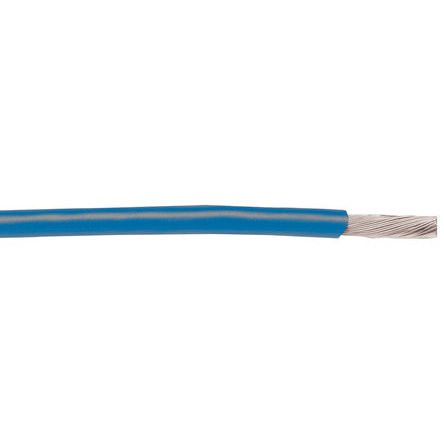 Alpha Wire Blue, 304m PVC UL1007 Hook Up Wire, 0.81 mm&#178; CSA Flame Retardant, 300 V 18 AWG