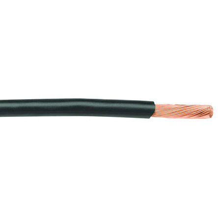 Alpha Wire Black, 304m PVC UL1007 Hook Up Wire, 1.32 mm2 CSA Flame Retardant, 300 V 16 AWG