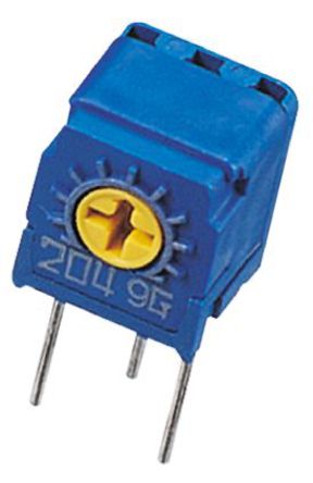 Copal Electronics Through Hole Cermet Trimmer Resistor with Pin Terminations, 50k&#937; &#177;10% 0.5W &#177;100ppm/&#176;C