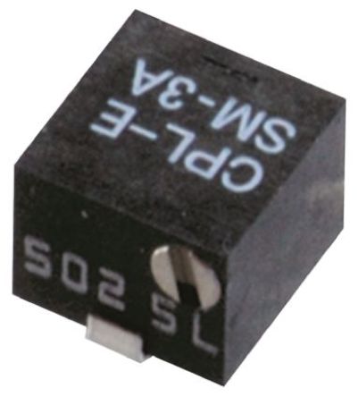 Copal Electronics 11-Turn SMD Cermet Trimmer Resistor with J-Hook Terminations, 10k&#937; &#177;20% 0.125W &#177;100ppm/&#176;C