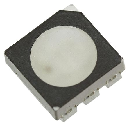 Cree CLP6C-FKB-CK1P1G1BB7R3R3, CLP6 Series 3 RGB LED, 480 / 540 / 624 nm PLCC 6, Round Lens SMD package