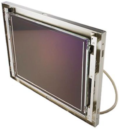 Advantech 15in LCD Industrial Monitor 1024 x 786pixels, XGA Graphics,, VGA I/F Touch Screen Open Frame