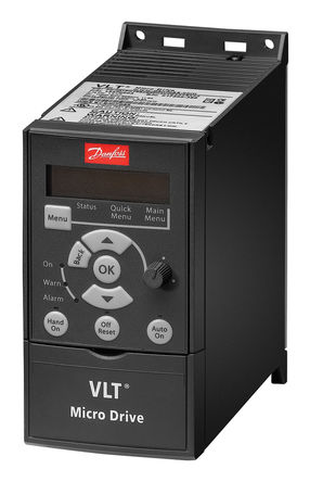 Danfoss VLT FC51 Inverter Drive 0.37 kW with EMC Filter, 3-Phase In, 380 &#8594; 480 V, 1.2 A