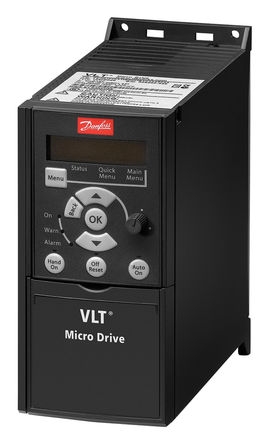 Danfoss VLT FC51 Inverter Drive 2.2 kW with EMC Filter, 3-Phase In, 380 &#8594; 480 V, 5.3 A