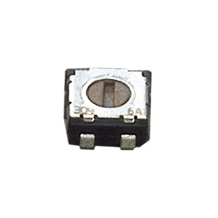 Copal Electronics ST4 Series SMD Cermet Trimmer Resistor with Solder Pin Terminations, 100k&#937; &#177;20% 0.25W &#177;100ppm/&#176;C