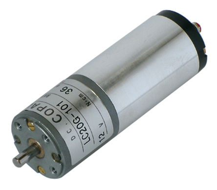 Copal Electronics DC Geared Motor, 12 V dc, 0.98 mNm