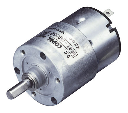 Copal Electronics DC Geared Motor, 24 V dc, 98 mNm, 140 rpm