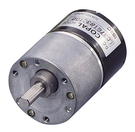 Copal Electronics DC Geared Motor, 24 V dc, 294.2 mNm, 37 rpm